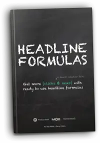 Cover Headline Formulas